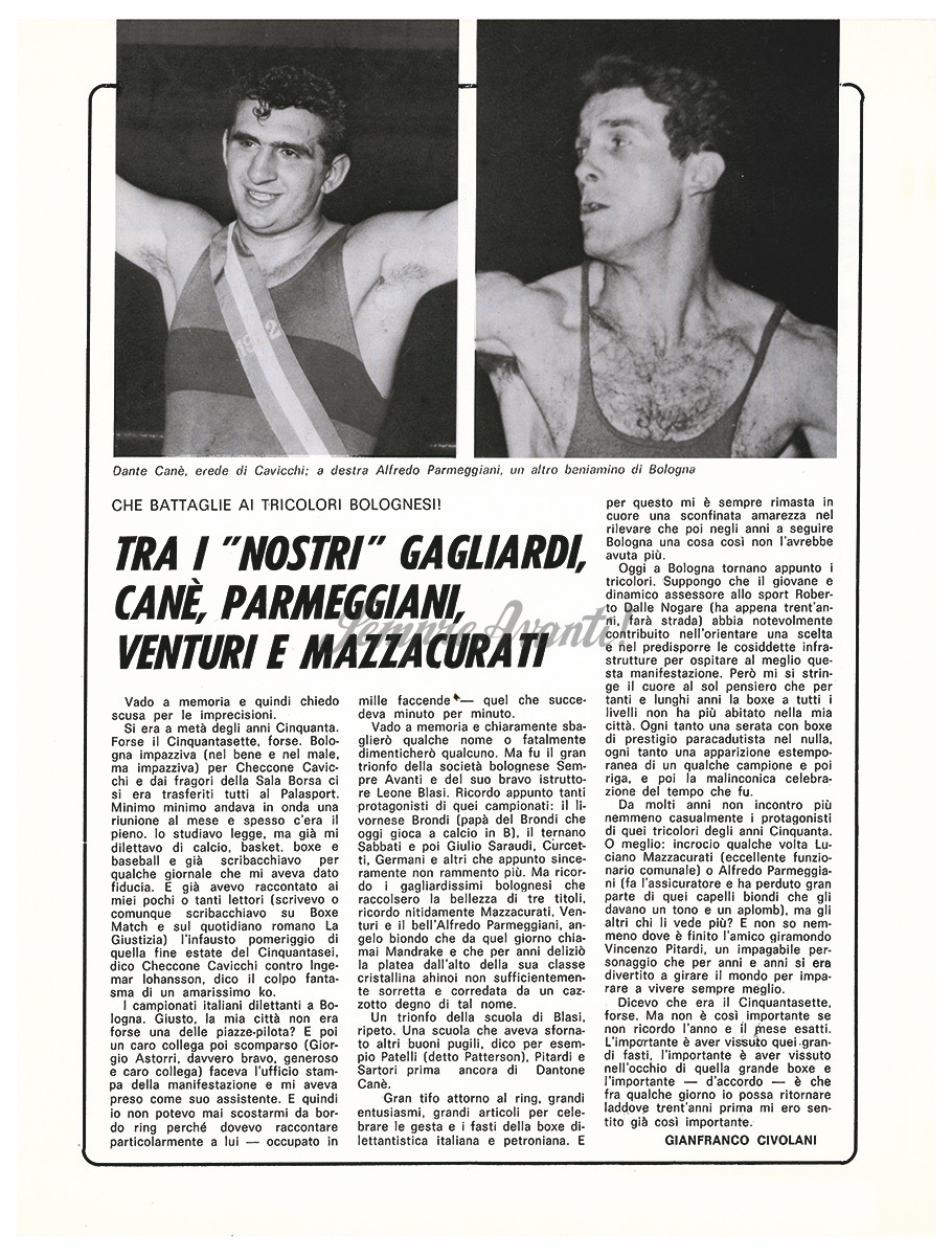 Archivio Articoli di quotidiani