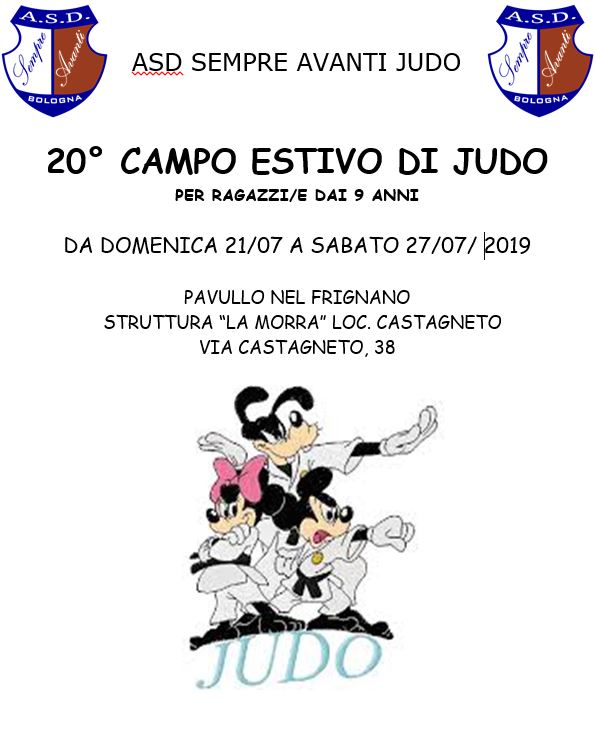 Stage judo Sempre Avanti 2019