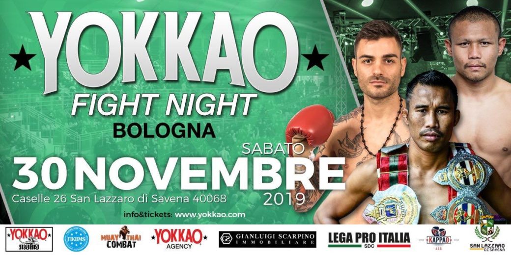 Yokkao Fight Night 30 Novembre 2019 Sempre Avanti